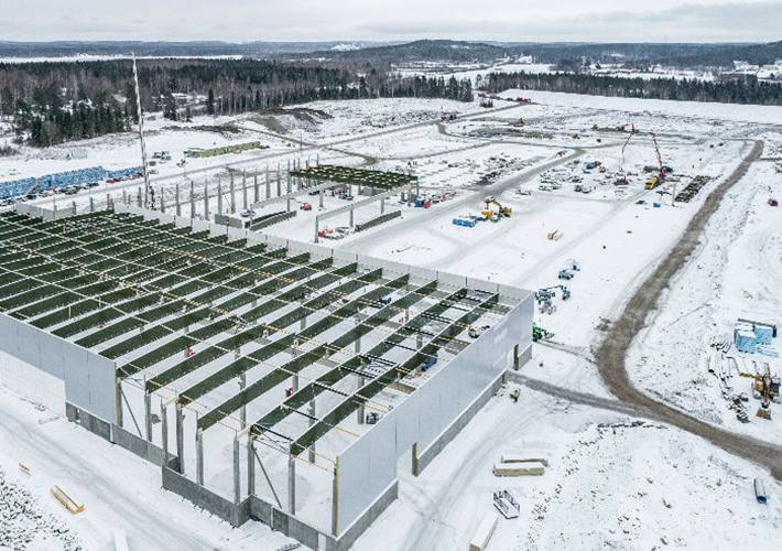 foto noticia Foundation stone of Metsä Group’s Kerto LVL mill laid in Äänekoski.